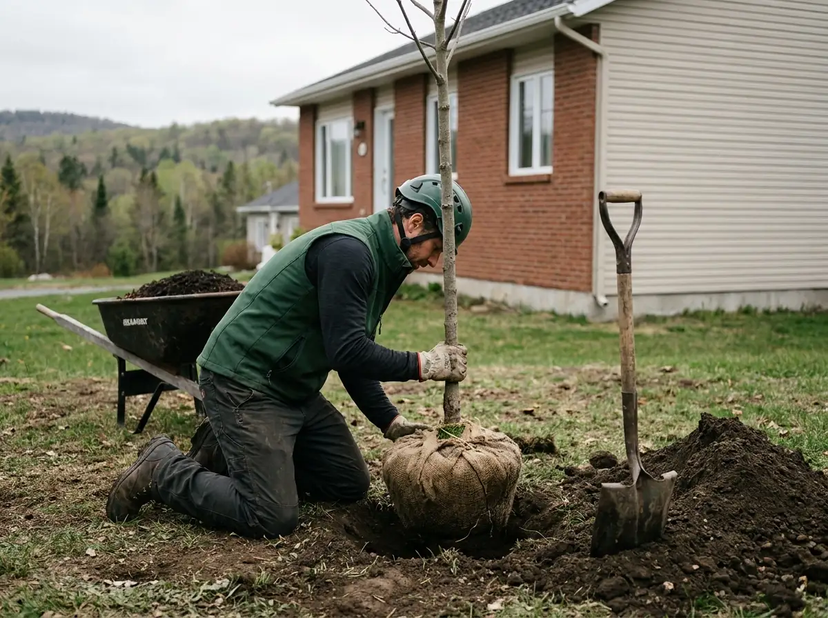 Plantation et transplantation Sherbrooke